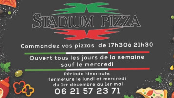 Stadium Pizza food