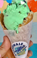 Boardwalk Waffles Ice Cream food