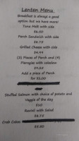 The Gateway Diner menu