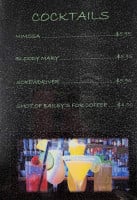 J T's Diner menu