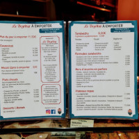 Le Beyritus menu
