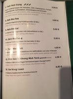 Champa Thai menu