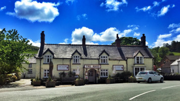 Hand at Llanarmon outside