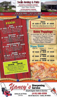 Beach Point menu