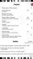 Lilo Norcineria menu