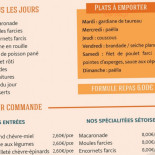 Sète Saveurs Cardápio