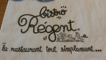 Bistro Regent food