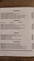 Permeringer Hof menu