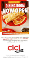 Cicis Pizza food