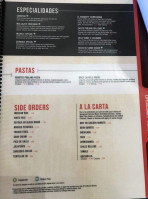 Itza Mexican Bistro menu