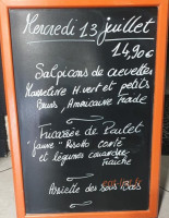 Le French' Ville menu