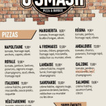 O'smash Cardápio