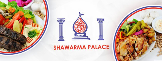 Shawarma Palace food