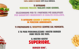 Burger King Castel Mella menu