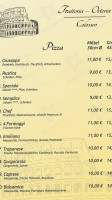 Pizzeria Colosseo menu