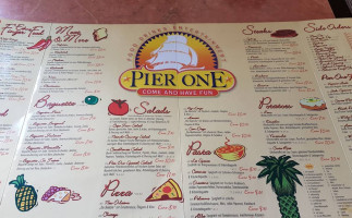 Pier One menu