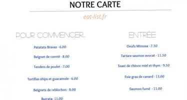 Pizzeria Du Drugstore menu