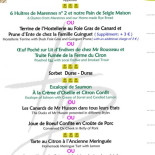 Hostellerie Des Ducs Cardápio