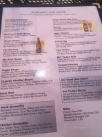 Elk Horn Cafe menu