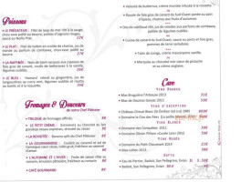 La Chichoumeille menu