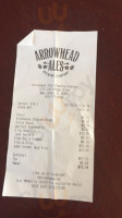 Arrowhead Ales food
