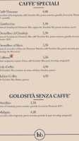 Bistrot Brignone menu