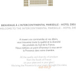 Intercontinental Dieu Cardápio