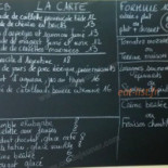 L'estrade Cardápio