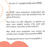 Café 19.59 Cardápio