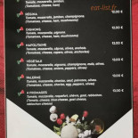 Chez Jeannot Cardápio