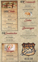 133 Bistro menu