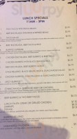 Habaneros menu