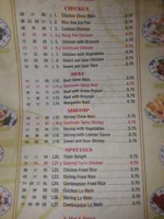 Good Fortune Chinese Restaurant menu