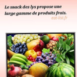 Snack Des Lys Comida