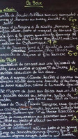 Le Café Breton menu