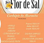 Flor De Sal menu