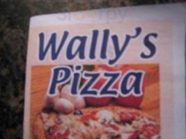 Wally's Pizza food