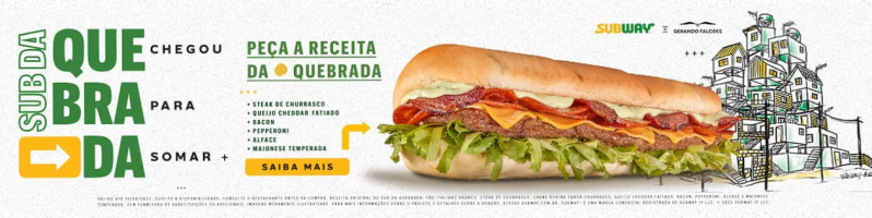 Subway Artur Nogueira food