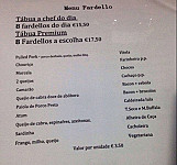 Fardello 1904 menu