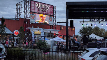 Victory Beer Hall Xfinity Live outside