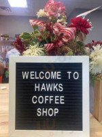 Hawks Coffee Shop food