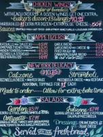 Jason New York Pizzeria menu
