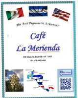 Cafe La Merienda menu