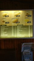 Euro Snack Kebab menu
