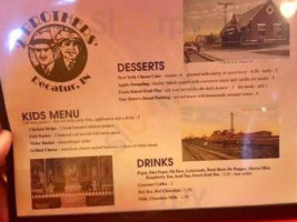 2 Brothers Bar & Restaurant menu