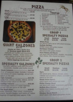 Baker's Buck Hut menu