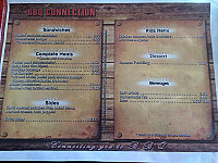 The BBQ Connection menu