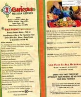 3 Chicas Mexican Kitchen menu