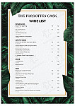 The Cauliflower Hotel menu