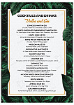 The Cauliflower Hotel menu